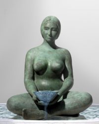 Life of Water (Bronze) - 32 x 24 x 24 in / 81.3 x 61 x 61 cm