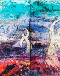 Come to Me (KS182) - 36 x 168 in / 91 x 427 cm